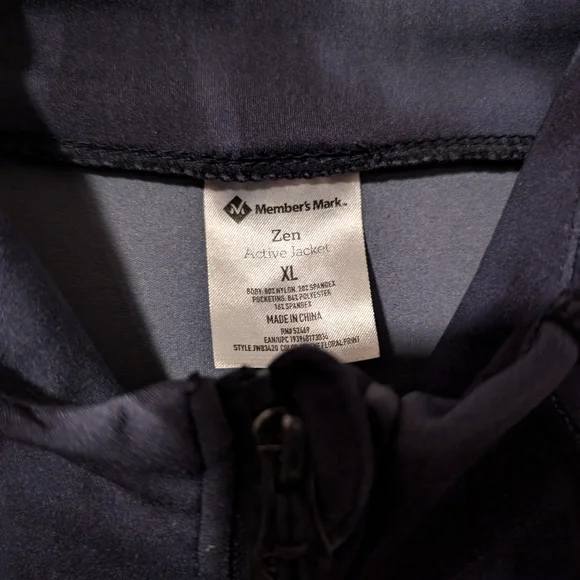 Women's Member Mark Zen Zipper Jacket Size XL - Picture 3 of 6